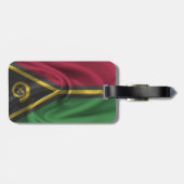 Flagge von Vanuatu Gepäckanhänger (Rückseite horizontal)