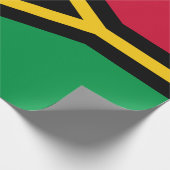 Flagge von Vanuatu Geschenkpapier (Ecke)