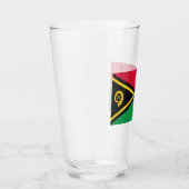 Flagge von Vanuatu Glas (Rechts)