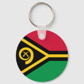 Flagge von Vanuatu Schlüsselanhänger (Rückseite)