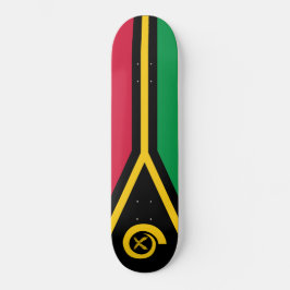 Flagge von Vanuatu Skateboard