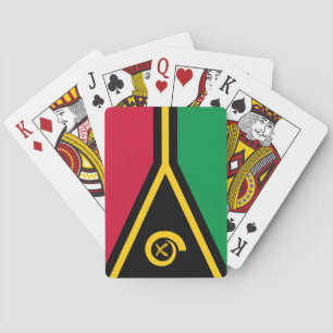 Flagge von Vanuatu Spielkarten