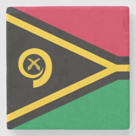 Flagge von Vanuatu Steinuntersetzer