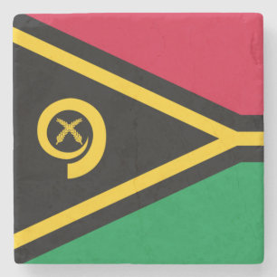 Flagge von Vanuatu Steinuntersetzer