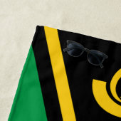 Flagge von Vanuatu Strandtuch (Beispiel)