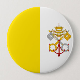 Flagge von Vatikanstadt Button