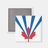 Flagge von Vaughan (Ontario, Kanada) Magnet (Vorderseite/Rückseite)