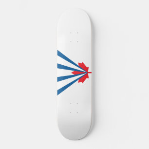 Flagge von Vaughan (Ontario, Kanada) Skateboard