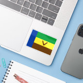 Flagge von Venda (1973-1994), Afrika Aufkleber (Laptop mit iPhone)