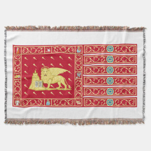 Flagge von Venedig, Italien (Venezia, Venetien, It Decke