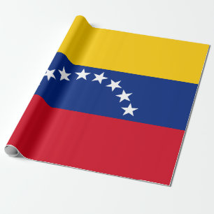Flagge von Venezuela Geschenkpapier