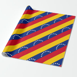 Flagge von Venezuela Geschenkpapier