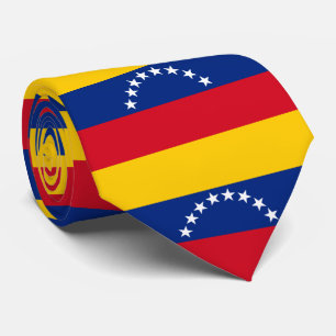 Flagge von Venezuela Krawatte