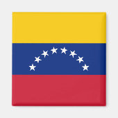 Flagge von Venezuela Kühlschrankmagnet (Vorne)