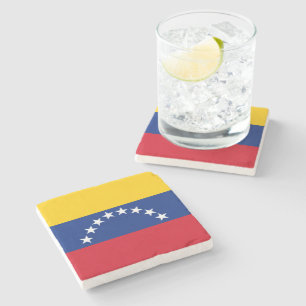 Flagge von Venezuela Steinuntersetzer
