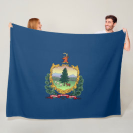 Flagge von Vermont (US-Staat) Fleecedecke
