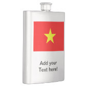 Flagge von Vietnam Flachmann (Rechts)