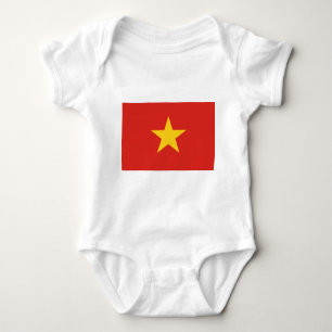 Flagge von Vietnam - Quốc kỳ Việt Nam Baby Strampler