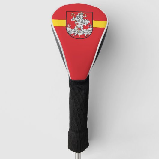 Flagge von Vilnius, Litauen Golf Headcover (Vorderseite)