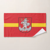 Flagge von Vilnius, Litauen Handtuch (Handtuch)
