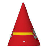 Flagge von Vilnius, Litauen Party Hat Partyhütchen (Rechts)