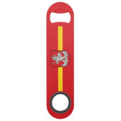 Flagge von Vilnius, Litauen Speed Bottle Opener Speed Flaschenöffner (Vorderseite)