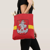 Flagge von Vilnius, Litauen Tote Tag Tasche (Von Nahem)
