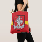 Flagge von Vilnius, Litauen Tote Tag Tasche (Von Nahem)
