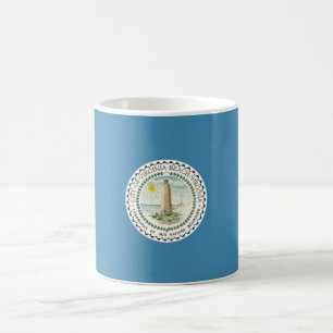 Flagge von Virginia Beach (Virginia, USA) Kaffeetasse