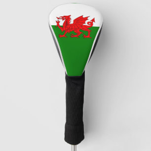 Flagge von Wales Golf Headcover