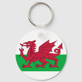 Flagge von Wales Schlüsselanhänger