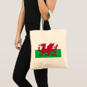 Flagge von Wales Tragetasche (Vorderseite (Produkt))