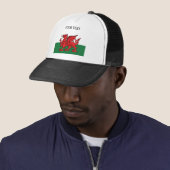 Flagge von Wales Truckerkappe (Beispiel)