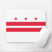Flagge von Washington D.C. (District of Columbia) Mousepad (Mit Mouse)