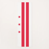Flagge von Washington D.C. (District of Columbia) Yogamatte (Vorderseite)
