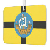 Flagge von Wellington City, Neuseeland Autolufterfrischer (Links)