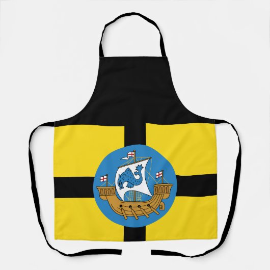 Flagge von Wellington City, Neuseeland Schürze (Vorderseite)