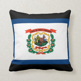Flagge von West Virginia Kissen