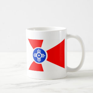 Flagge von Wichita Kansas Kaffeetasse