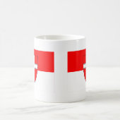 Flagge von Wien, Österreich Kaffeetasse (Mittel)