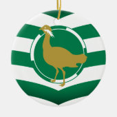 Flagge von Wiltshire - ENGLAND Keramik Ornament (Vorne)