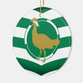 Flagge von Wiltshire - ENGLAND Keramik Ornament (Links)