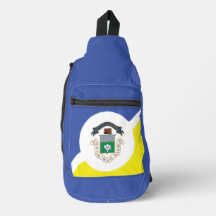 Flagge von Winnipeg, Manitoba  Crossbody Bag