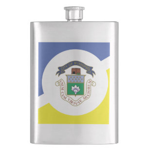Flagge von Winnipeg, Manitoba Flasche Flachmann