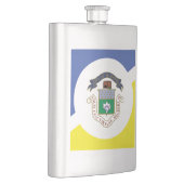 Flagge von Winnipeg, Manitoba Flasche Flachmann (Rechts)