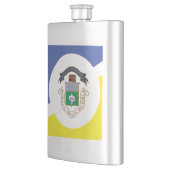 Flagge von Winnipeg, Manitoba Flasche Flachmann (Links)