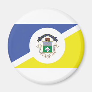 Flagge von Winnipeg, Manitoba Magnet
