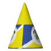 Flagge von Winnipeg, Manitoba  Partyhütchen (Rechts)