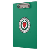 Flagge von Worcester, Massachusetts Clipboard Klemmbrett (Links)