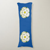 Flagge von Yorkshire Body Pillow Seitenschläferkissen (Vorderseite Vertikal)
